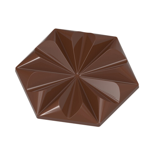 Chocolate World Polycarbonate Chocolate Tablet Mould Ruby CW1906 Callebaut