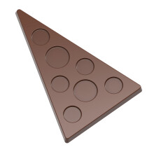 Chocolate World Polycarbonate Chocolate Tablet Mould Christmas Tree CW12177