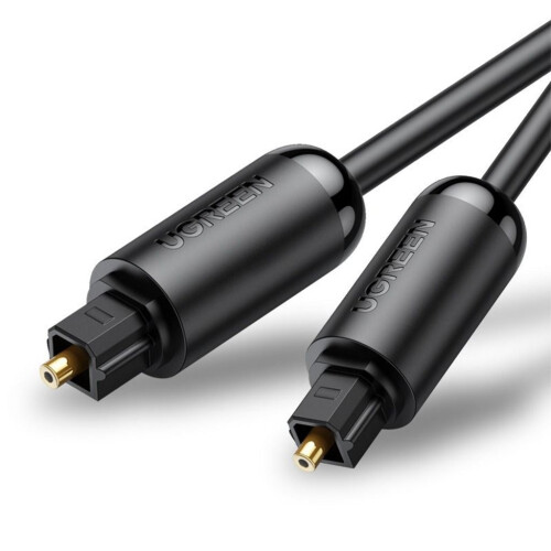 UGREEN Cable de audio óptico Toslink, 1,5 m - Negro