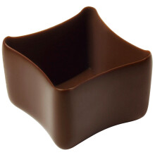 Barbara Decor Milk Chocolate Caro Square Cups - 150 Pieces