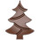 Chocolate World Polycarbonate Chocolate Tablet Mould Christmas Tree CW12008 1