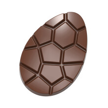 Chocolate World Polycarbonate Chocolate Tablet Mould Easter Egg CW12028