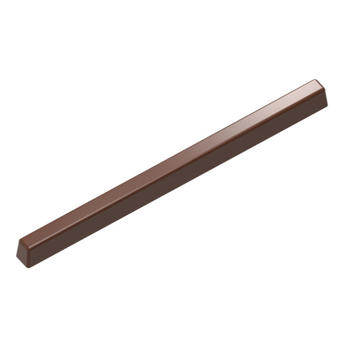 Chocolate World Polycarbonate Mould Rectangular Snack Bar CW12037 Martin Diez