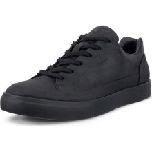 (9 - 9.5 UK (43EU), Black) ECCO Mens Soft 10 Nubuck Gore-Tex Trainers
