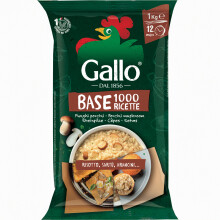 Gallo Mushroom rice - Authentic Italian Product Since 1856 - 1kg