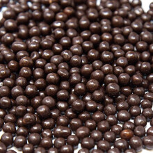 Irca Dark Chocolate Crunchy Beads, 2.5kg Pack for Baking and Decorating