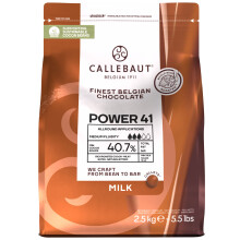 Callebaut Power 41 - Milk Chocolate (41%) Buttons - 2.5kg