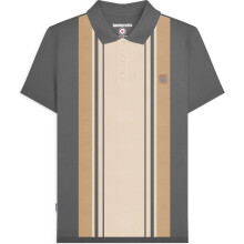 (3XL, Iron Grey) Lambretta Mens Classic Polo Short Sleeve Polo Shirt