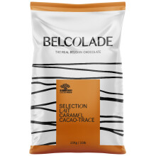 Belcolade Lait Caramel Milk Chocolate Drops - 15kg Bag