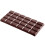 Chocolate World Polycarbonate Chocolate Tablet Mould Rectangle 4 x 6 CW2110 1