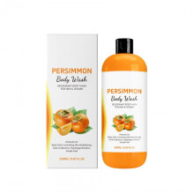 Persimmon Fresh Shower Gel Gentle Moisturizing Body Wash Cleansing Skin Refreshing Long Lasting Fragrance for Men Women