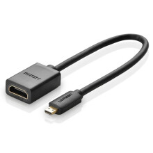 Ugreen Micro HDMI naar HDMI Kabel 20cm - Zwart