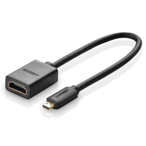 Ugreen Micro HDMI naar HDMI Kabel 20cm - Zwart