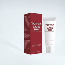 Tattoo Aftercare Sunscreen Lotion TATTOO CARE SUNSCREEN SPF50+ Broad Spectrum Protection Moisturizing Repair Water Resistant for New Tattoo Healing