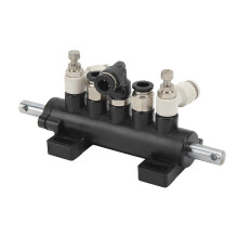 5-Way Car Tire Air Control Valve Foot Pedal compatible with Tire Changer Machine - Wheel Repair Tool by YEMAA