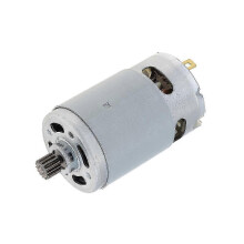 21V RS550 Brushed Motor 14T compatible with 4/6 Inch Cordless Mini Chainsaw Logging Saw Tool