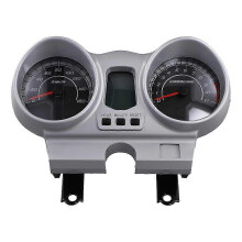 12V Motorcycle Speedometer LCD Dashboard Tachometer Tacho compatible with Honda CBX250 CBF250 Twister 2001-2008 hwy
