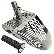 Stainless Steel Beach Sand Scoop - Metal Detector Digging Shovel 2025