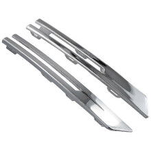 Chrome Front Bumper Fog Light Grille Trim compatible with XC60 2022 - 32234952 32234953