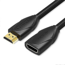 Type A VENTION VAA-B06-B100 1m HDMI Extension Male to Female Gold Plated 4K HDMI Cable
