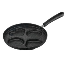 4-Hole Breakfast Pan Mini Omelette Pan Household Kitchen Tools Edition 0617
