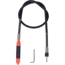 Flex Shaft Rotary Tool Kit with Drill Extension Cable Attachments compatible with Engraving Grinding Polishing Edition 0617