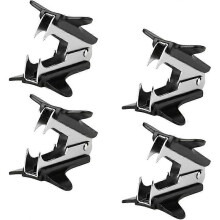 4pcs Staple Remover, Staple Puller, Quick Staple Remover Tool compatible with Removing Staples compatible with Home Office Stapler hwy