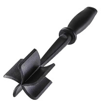 Meat Chopper compatible with Ground Beef, 5 Curved Ground Beef Masher, Nylon Meat Spatula Chopper, Mix an Edition 0627