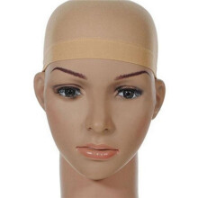 Deluxe Wig Cap Hair Net for Weave 8 Pieces/Pack Hair Wig Stretch Mesh Wig Cap for Making Wigs Free Size(Skin Tone)