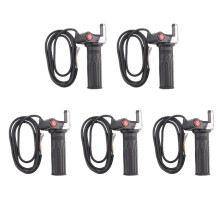 5X 48V Electric Bicycle Scooter Speed Throttle Grip Display with EBike Twist Throttle Accelerator Handlebar Grip