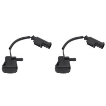 2X New Windshield Heated Washer Sprayer Nozzle Jet 61668361039 for - 5 Series E39 1997-2003 525I 528I 530I 540I M5