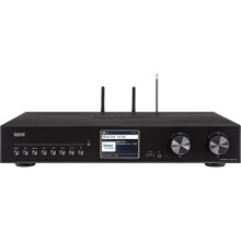 Sistema HiFi tudo-em-um com leitor de CD, Bluetooth, DAB+