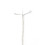 Dobbeltskjermet koaksialkabel, 10m, PVC, hvit 2
