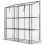 46 x 143cm Three-Shelf Mini Greenhouse - Clear 2