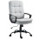 Linen-Look Double-Padded Office Chair - Grey 1