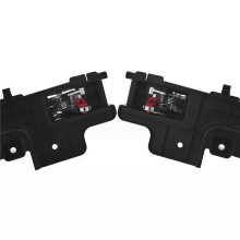 4x Maçaneta Interna da Porta Do Carro Cromada Adequada para Compass 2007-2010 para Caliber 2007-2012 1DC19SZ0AB 1DC18SZ0AB
