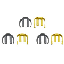 3Set Yellow & Grey for K3 K7 Pressure Washer Trigger & Hose Replacement C Clip Clamp for Hose to Machine