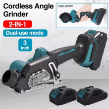 Circular Saw Cordless Cutter Electric For Makita 21V Brushless Wood 2 Batteries