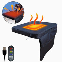 Coussin chauffant portable pour stade, 5 minuteries, poignée de transport, étanche, pour une utilisation intérieure et extérieure