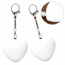 Lot de 2 lampes LED pour sac à main avec capteur, lampe cœur rechargeable, éclairage automatique, cadeau pour femme