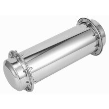 Capsule temporelle en acier inoxydable 20 x 8,8 cm, étanche IP67, capsule de mémoire durable