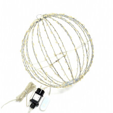 Lot de 2 guirlandes lumineuses suspendues à piles, 30 cm, 8 modes d'éclairage, pour décorer votre jardin lors des fêtes.