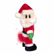 Peluche Père Noël qui twerke et décoration de Noël, 33 x 16 x 11,5 cm, pour enfants