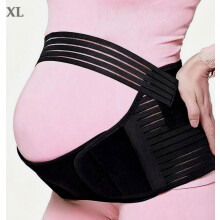 Ceinture de soutien de maternité ajustable, ceinture abdominale élastique et respirante, gaine de grossesse XL pour plus de confort