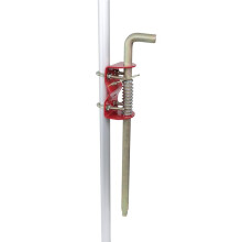 Heavy Duty Gate Bolt for Animal Fence, Outdoor Slide Bolt Fence Gate Pin