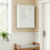 Homcom HOMCOM Bathroom Cabinet with Adjustable Shelf, White 8
