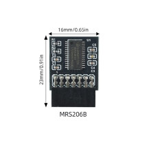 1PCS TPM 2.0 Security Module MRS206B 14P LPC MSI for Windows 11 Upgrade Motherboard Safe Expansion with Key Storage