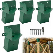 Deer Stand Brackets 4x4, Elevator Brackets 4Pcs, Deer Blind Brackets for Outdoor