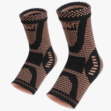 2er-Pack Knöchelbandage, Kompressionsstrümpfe bei Plantarfasziitis und Achillessehnenproblemen, atmungsaktive Fuß- und Knöchelmanschette