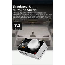 NANOONE PRO ESports External Sound Card Hifi DSP Chip Audiophile Grade Live Singing Support Headphone